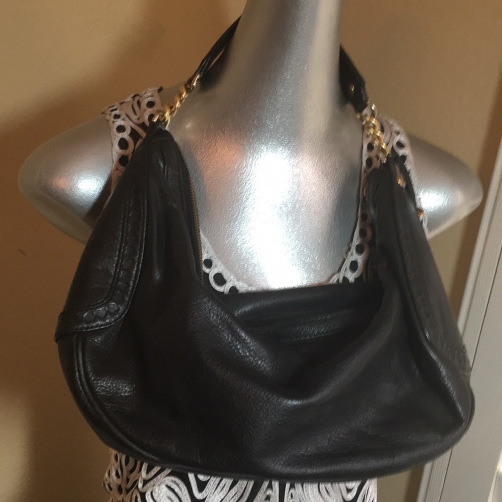 💕 Juicy Couture black leather purse